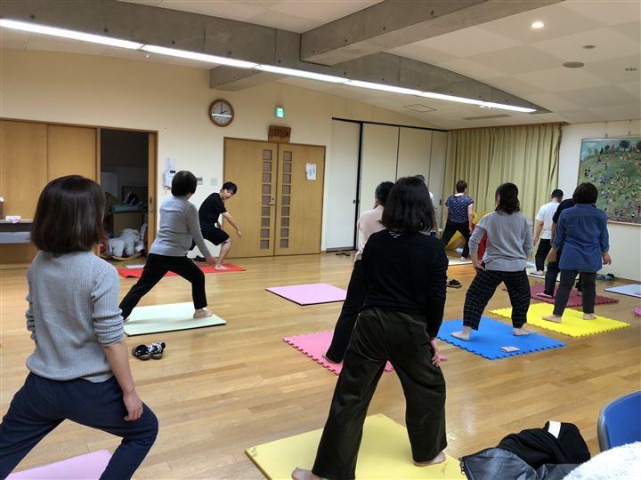 地域の方々との体操クラス